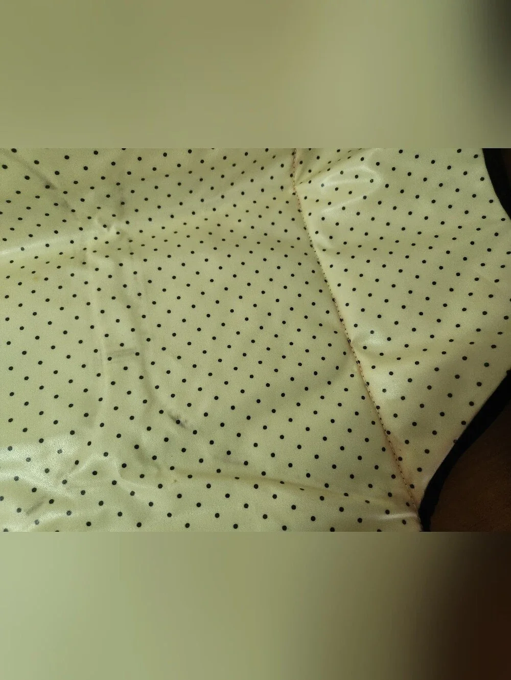Skip Hop Pronto Baby Changing Station & Diaper Clutch Black Off White Polka Dot